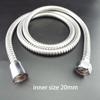 Flexible Shower Hose Tube 1.5/2/3m Long for Home Bathroom Shower Water Hose Extension Plumbing Pipe Pulling Stainless Steel