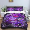 New 2026 Gengar-themed Duvet and Pillowcases – Suitable for Single, Double, King, and Queen Beds.