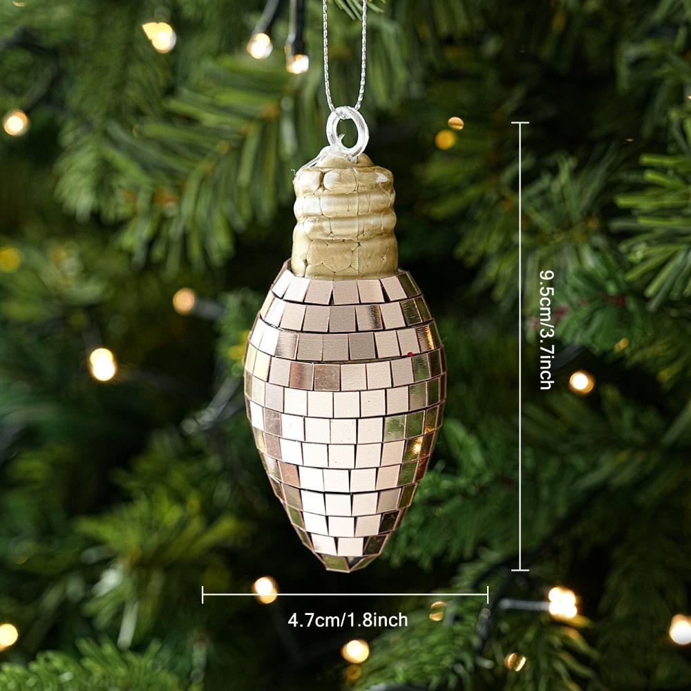 Scene Layout Christmas Ball Hanging Decoration Mirror Surface Mirror Ball Home Celebration
