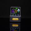 GeekMagic GIFTV Crystal Holographic Desktop Decoration Smart Weather Station Digital Clock with GIF Animations