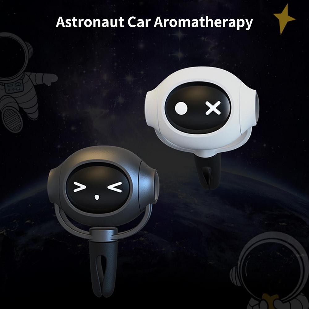 Profumatore per Bocchetta dell'Aria dell'Auto | Simpatico Diffusore Astronauta | Ornamento Pezzo Balsamo Cambiafaccia Cartone Animato Forniture per Aromaterapia Auto