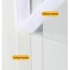 Transparent Window Winter Insulation Film Warm Double Layer Windproof Curtain With Zipper Self-Adhesive Heat Protection Film