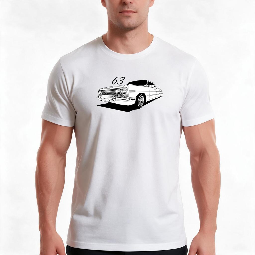 63 Impala Bes For You Tee Unisex Teens Awesome Vintage Classic Trending Tshirt Summer Casual Cotton Tee Unisex Unisex Unisex