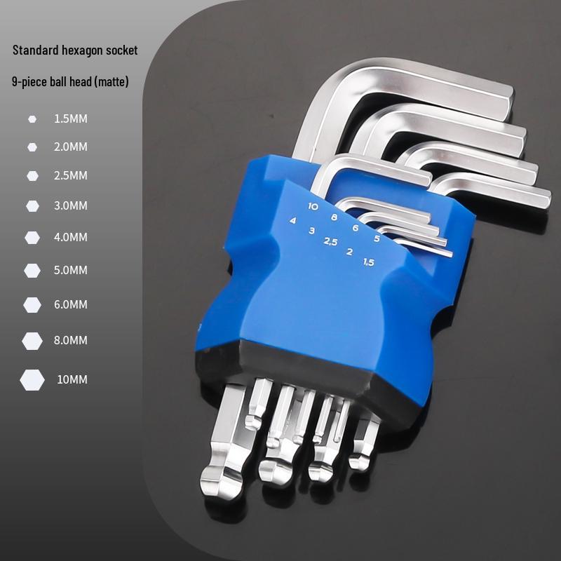 6-Point Torx and Metric Hex Wrench Set