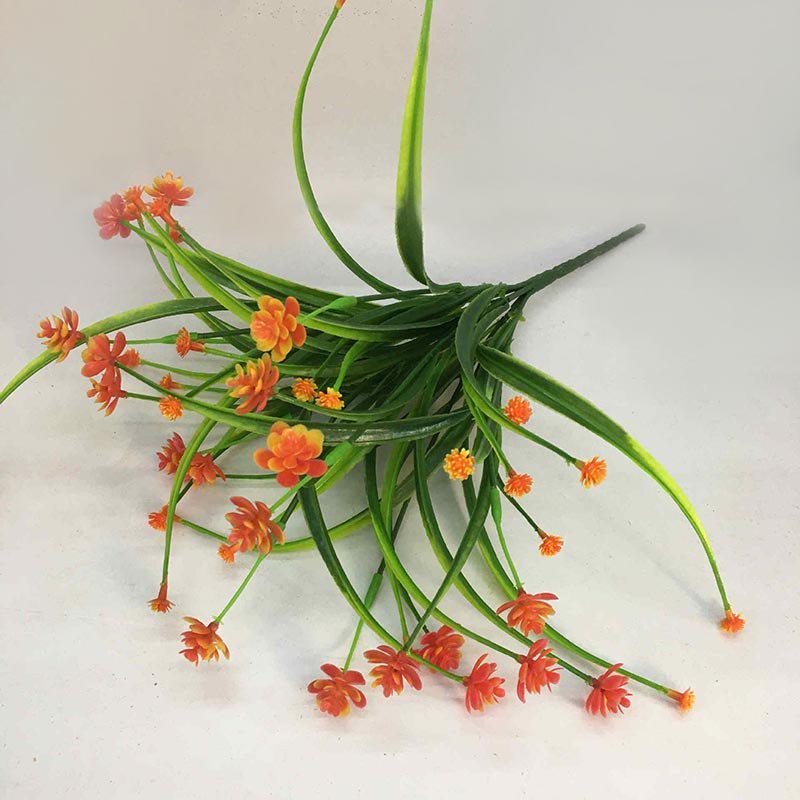 1pcs  Green Plastic Grass Plants Artificial Flower Babysbreath Wedding Home Christmas Decor Party Office Flower