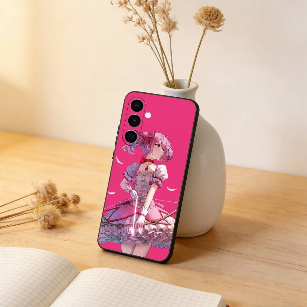 

Puella Magi Madoka Magica Phone Case For Samsung Galaxy A73,A72,A71,A70,A53,A52,A51,Others Soft Black Cover Samsung a32 4g