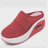 2022 Women's Mesh Wedge Slippers: Closed-Toe, Comfortable & Stylish