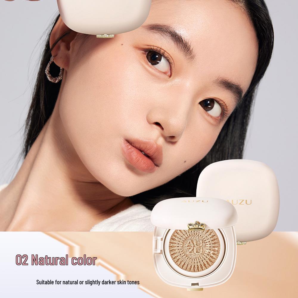 

AUZU Матовый кушон для лица с эффектом мягкого шелка: Стойкий, Нежный, Выравнивает Тон Кожи, для Легкого Макияжа в Стиле Нюд. 15g