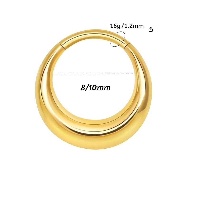 G23 Titanium Seamless Nose & Lip Piercing Jewelry 
