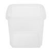 Food Storage Container 650ML PP Food Grade Sealed with Lid Multipurpose Food Storage Box for Mousse