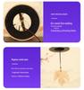 Japanese Antique Hand-Cranked Bamboo Wind Chimes: Ancient Style with Crystal and Copper Accents