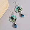 Elegant Vintage Black Cat Patterned Imitation Pearl Pendant Earrings for Women's  Daily Party Pendant Jewelry Accessories