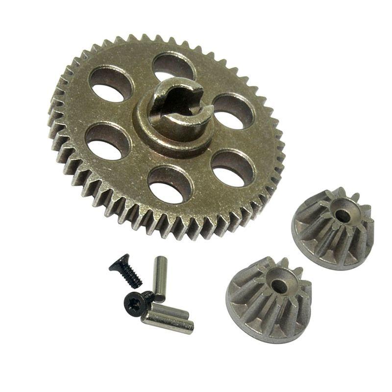 A84X-2 Set Metal Spur Gear & Drive Gear For HBX HAIBOXING 901 901A 903 903A 905 905A 1/12 RC Car Upgrades Parts Spare
