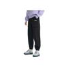 New FILA Lifestyle Knitted Sports Pants Women's Jet Black F11W449802FBK