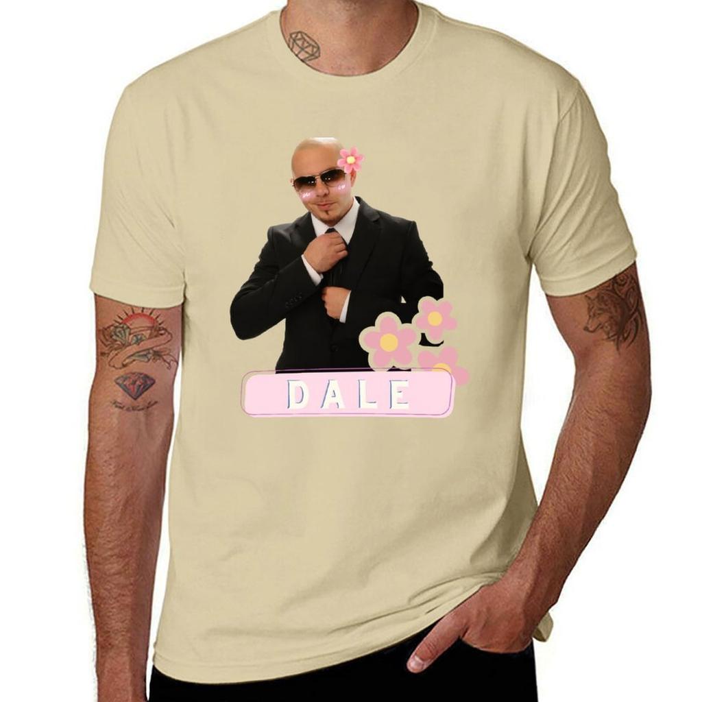 Pitbull Mr Worldwide Dale Tshirt Kawaii Clothes Plus Sizes Vintage Unisexs Big And Tall T Shirts