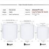 KEYSHEEL Nordic Style Cylindrical Planter