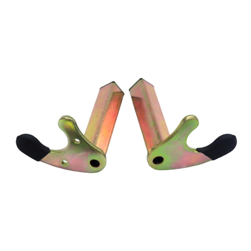 2Pcs Wheels Lift Stand Hooks Support Rack Motorbike Accessories Sturdy for Paddock Lift Jack Stand