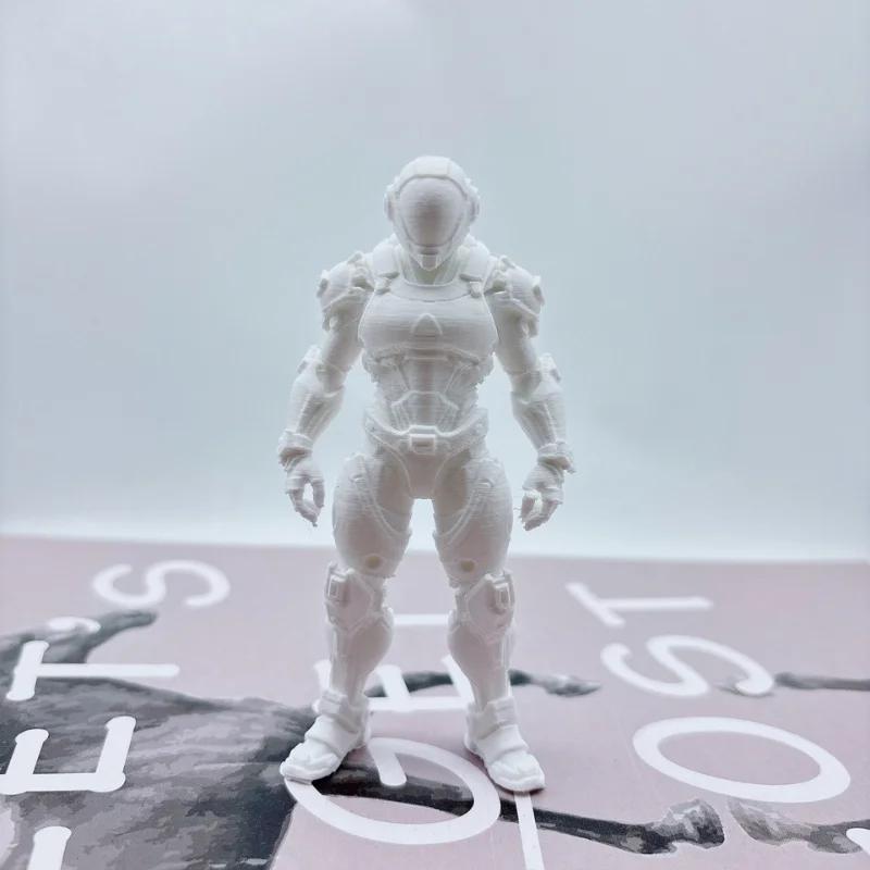 3D Printed Guardian Armor Shadow Statue, Shadow Guardian Character Model Ornament, Character Model Home and Office Decoration