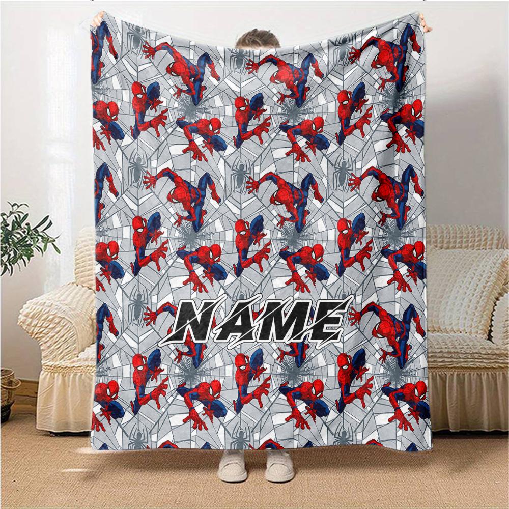 Custom Name "Powerful Magic Unleashed" Blanket for Couch & Bed, Plush Cozy Fuzzy Blanket Super Soft & Warm Blankets for Fall and Winter. 0908210