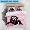 3PCS Scr-eam Horror Movie 3pcs Bedding,Including 3PCS Duvet Cover And 2pcs Pillowcases Perfect for Christmas,Ideal for Bedroom, Dormitory