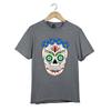 Day Of The Dead T Shirt Unisex Blue Flower Sugar Skull Art Graphic Colorful Gift