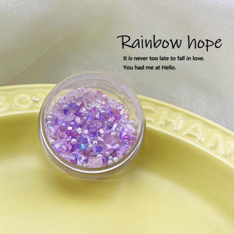 

Кавайный набор для нейл-арта с крошкой из камня конфетных цветов: Сделай сам носимые украшения в ярких оттенках