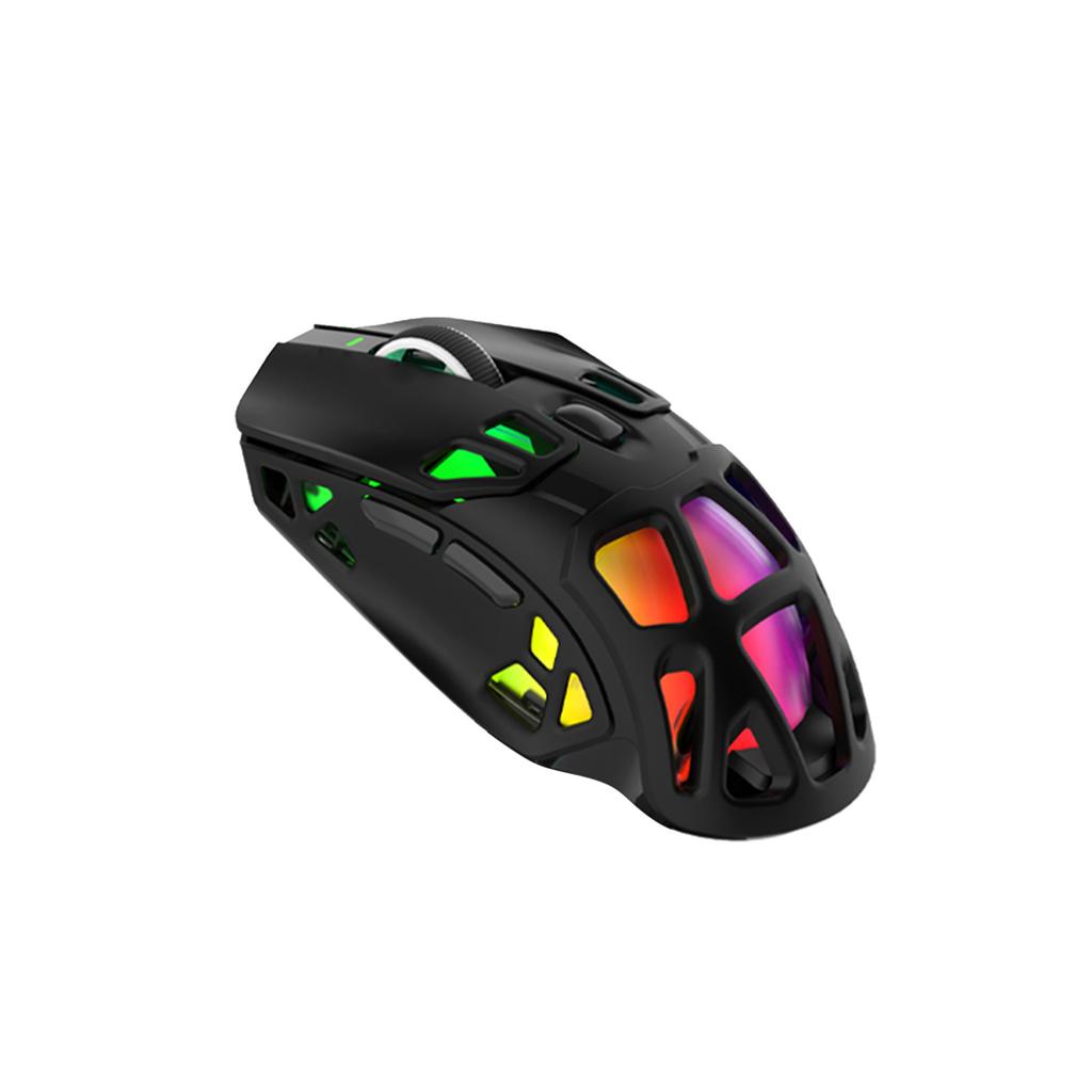 X9pro Lightweight Gaming Mouse with RGB Charging Dock 3 Mode Wireless BT Mouse PAW3311 Sensor