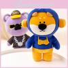 Lovely Bear Cartoon Plush Toy With Adorable Features Ideal For Collectors Kids And