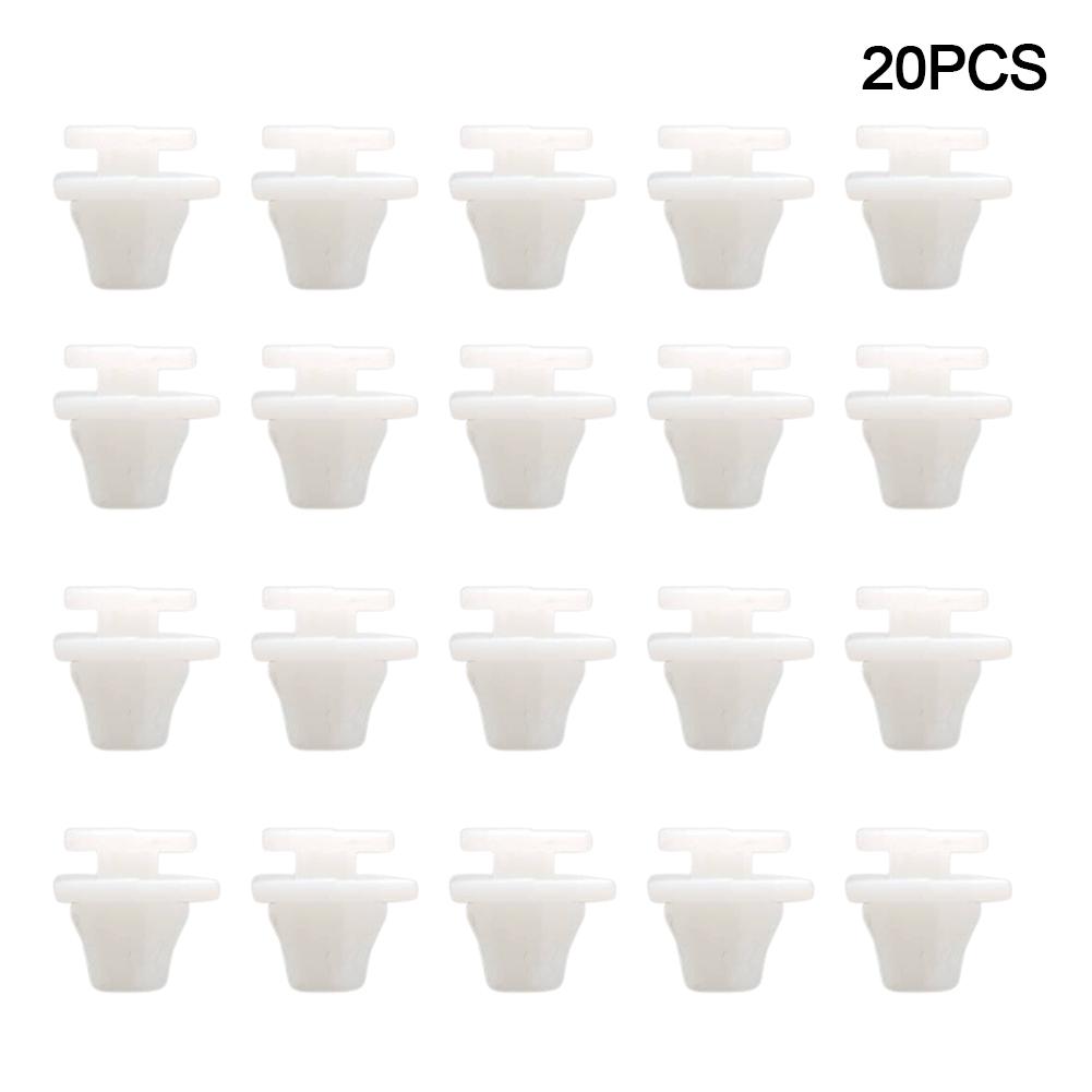 For Honda Door Retainer Clip White 20pcs 75315-S9A-004