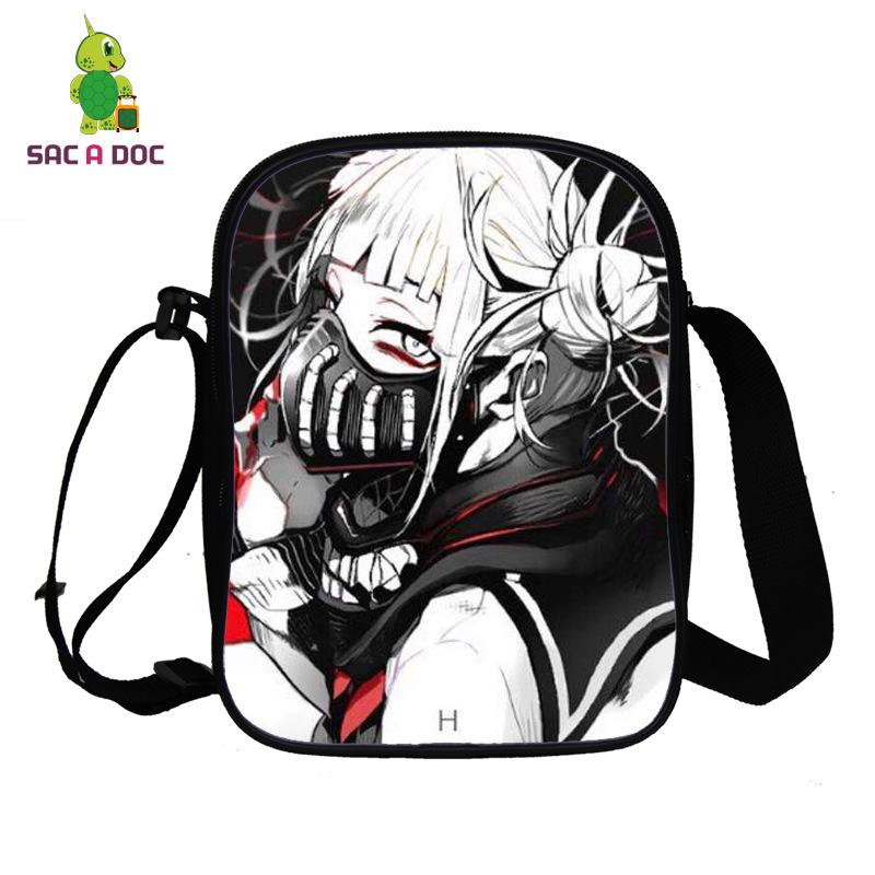 Anime My Hero Academia My Hero Academia Peripheral Printed Messenger Bag Full Color Personality Shoulder Bag