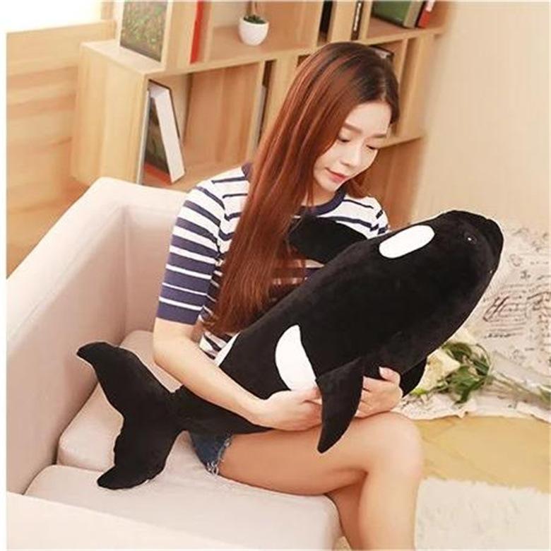 Direct Sales Aquarium Killer Whale Doll Children Whale Doll Throw Pillow For Girlfriend Birthday Gift