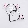 Stylish Panda Headpiece Proms Birthday Hairbands Fun Headwear Halloween Charm Adorkable Hair Headwear