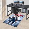1pc Cult of Chucky Office Carpet Non Slip Rug with Anime Cartoon Design, Perfect for Home Decor, Living Room, Bedroom, Game Room, Ideal