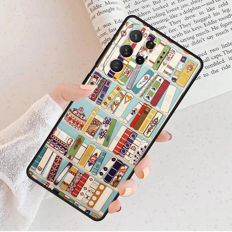 Read More Books Phone Case For Samsung Galaxy S25 S23 S30 S8 S21 S20 FE S24 S22 Note 10 20 S8 Plus Lite Ultra