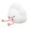 Night Light 3 Level Brightness USB Rechargeable White Warm Cute Soft Night Lamp for Bedroom Desktop Decoration