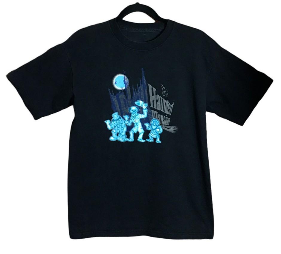 Walt Disney Haunted Mansion Hitchhiking Ghosts T-Shirt Halloween For  Adults 2XL