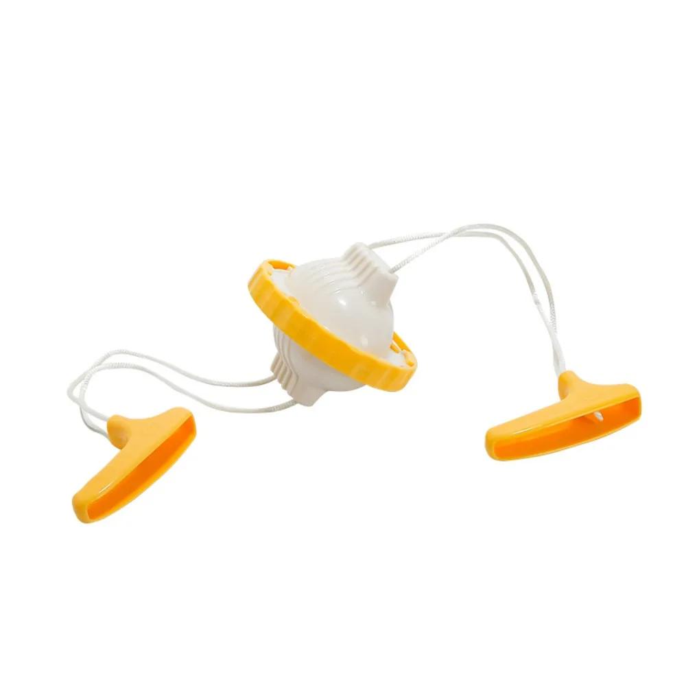 Cooking Utensil Portable Throw Egg Scrambler Manual Egg Household Puller Thickened Yolk Mixer Home