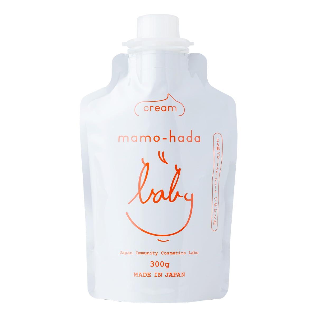

Mamohada Baby Milky Large Replacement Moisturizing For Sensitive Baby Детский лосьон Крем, Емкость, 300 г, Мешочек, Без добавок, Крем, Младенцы, Дети,