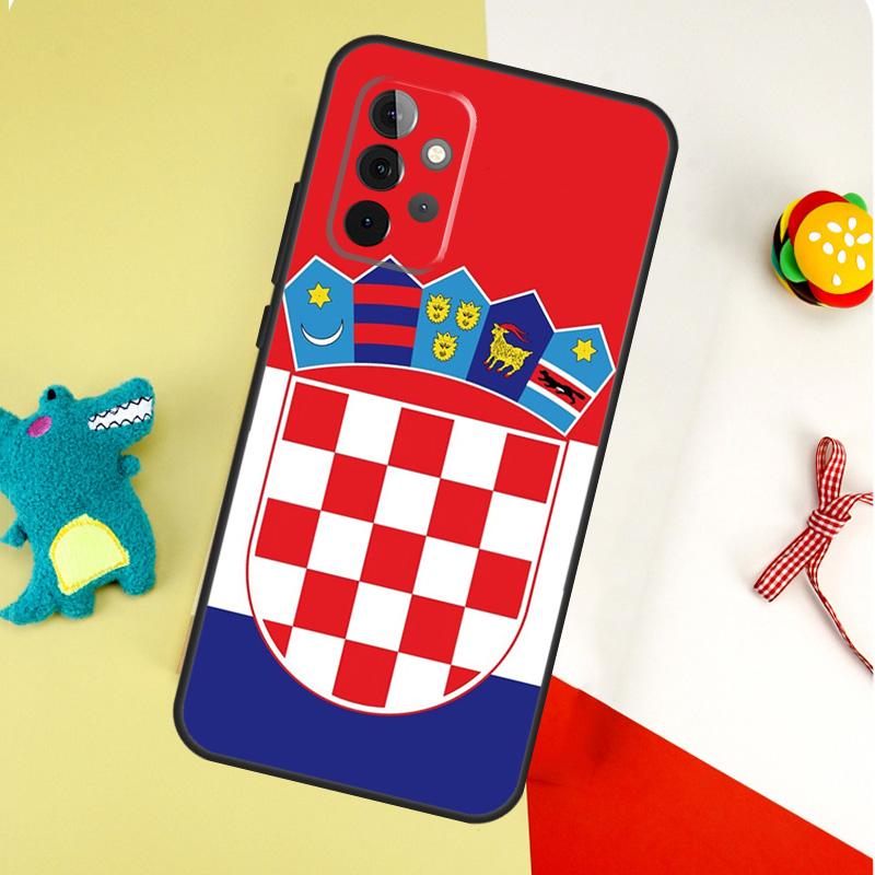 Croatia flag For Samsung Galaxy A53 A33 A13 A54 A34 A14 A55 A35 A15 A05 A06 A16 A22 A32 A52 Phone Case