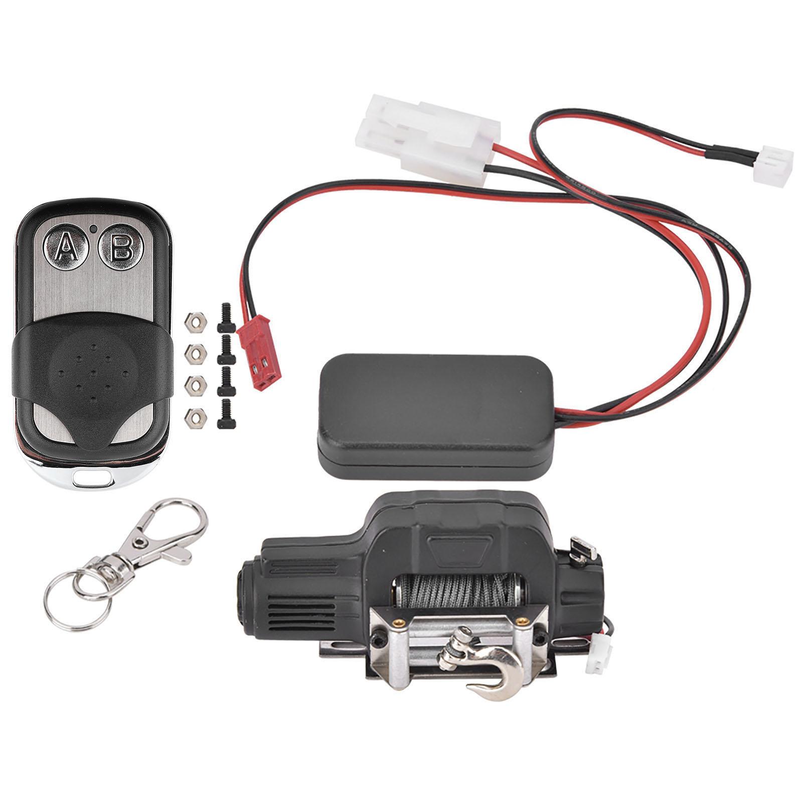 

Лебідка з одним двигуном з модернізованими аксесуарами для керування для 110 RC Crawler Car