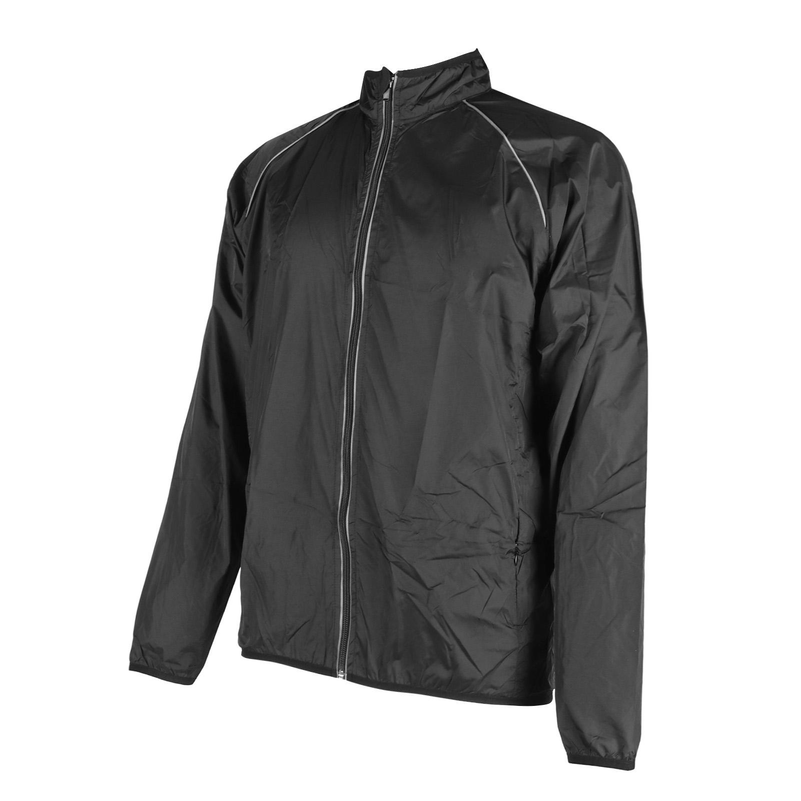 

Cycling Jacket Lightweight Waterproof Cycling Windbreaker Reflective Running Hiking Jacket L