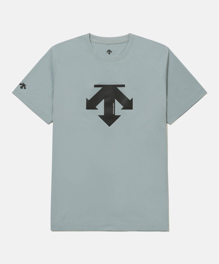 DESCENTE Tough Spirit Short Sleeve T-Shirt Denim Blue Sr123Uts12 (C Type)