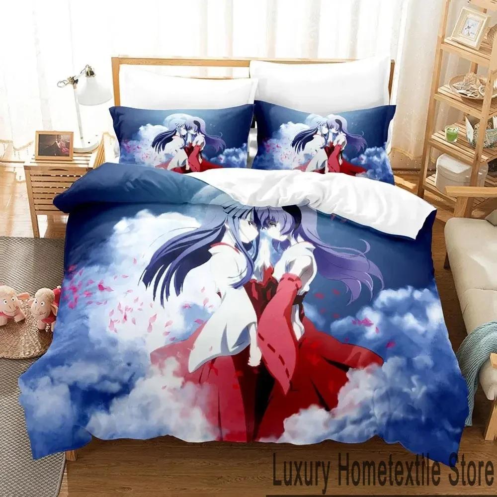 Breathable SkinFriendly King Queen Quilt Comforter Anime Higurashi When They Cry 3D Bed Size Boys Adult