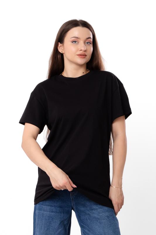 Women's Oversized Plain T-Shirt Summer 8384-036 HC
