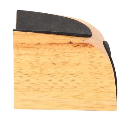 2 i 1 Gitarrhalsstöd Trästöd Kudde för Bas Ukulele Mandolin Banjo Instrumentreparation och
