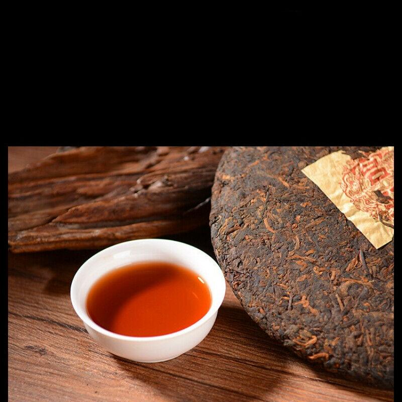 357g Palace Old Pu-Erh Cooked Tea Cake Premium Yunnan Ecological Pu'er Black Tea