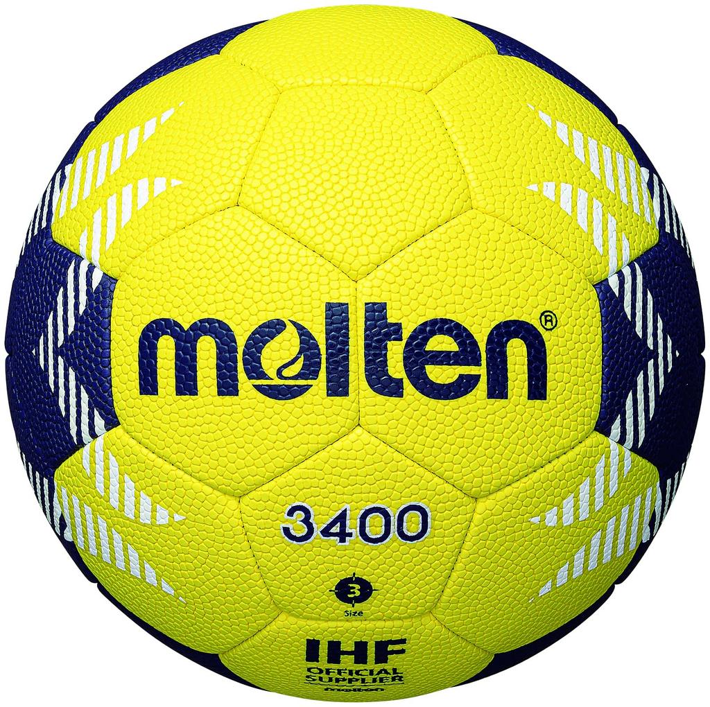 Molten Handball A3400 Size 3 Ball H3A3400-YN for High School and Up Boys