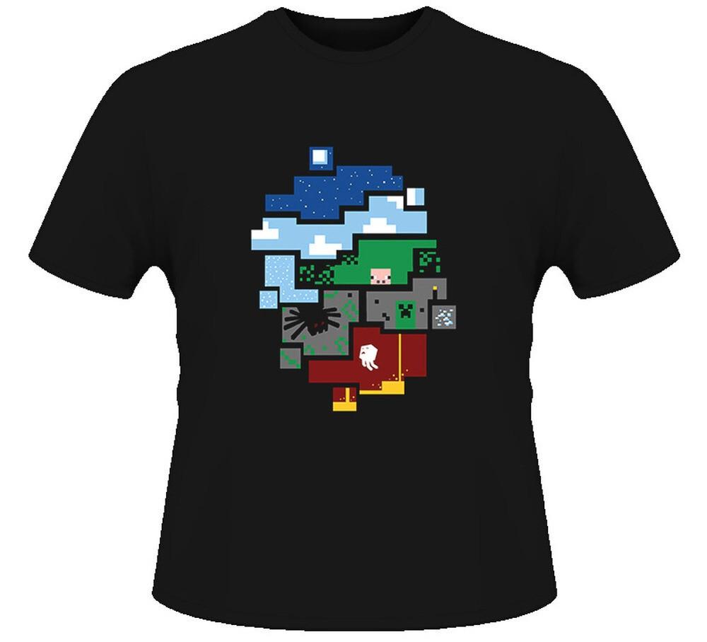 Унисекс Футболка Игра Мир Майнкрафта XXXXL