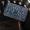 Professional Nails Art Molds Flower Theme Small Accessories Mold Nails Decorative Molds for Salon Manicure Decorations