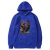 Harajuku Anime Berserk Hoodie Guts Print Sweatshirt Men Women Clothing Long Sleeve Fleece Loose Hooded Male Casual Streetwear